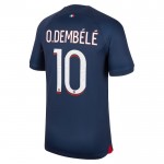 Nogometni Dresovi Paris Saint-Germain Dembele 10 Domaći 2023-24 Kratkih Rukava